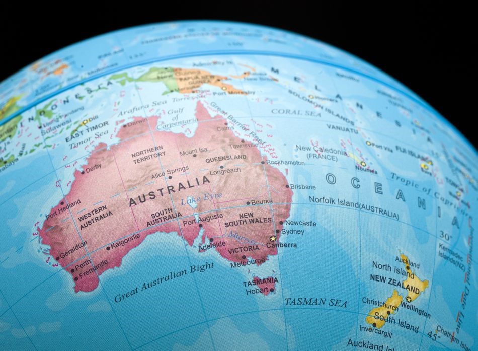 map of aus map of aus